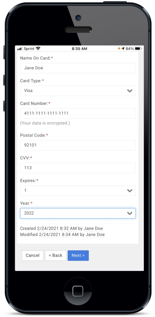 DragonflyPHD Test Payment