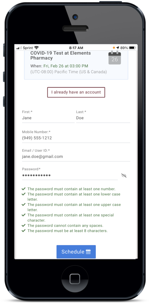 DragonflyPHD Test Register